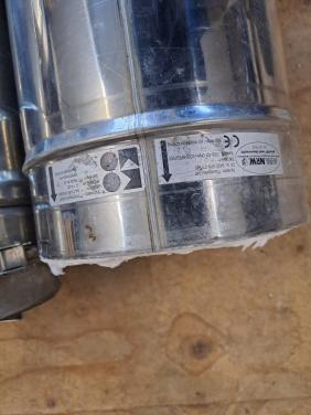 Geisoleerd rookgasafvoer