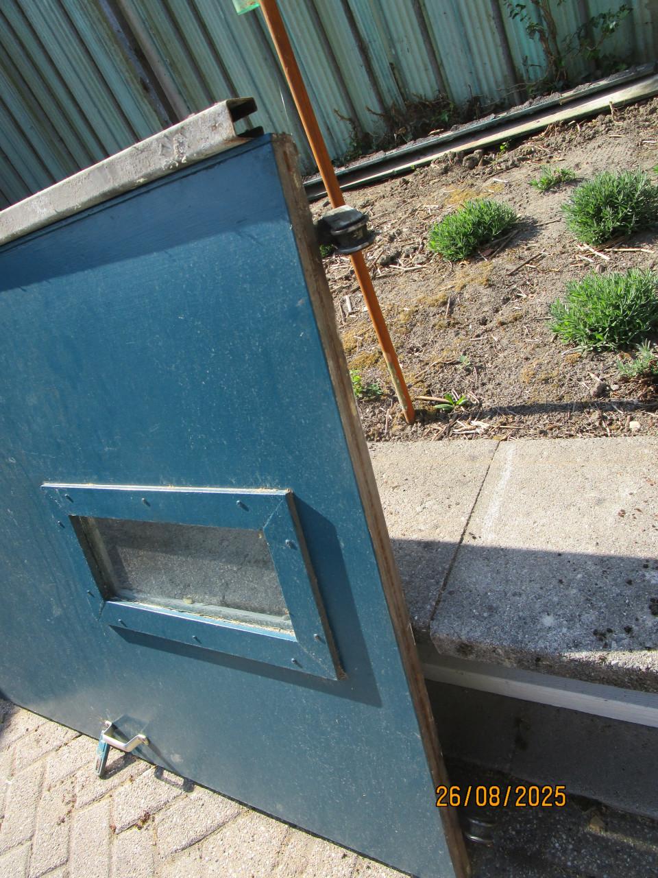 Zware gepantserde deur