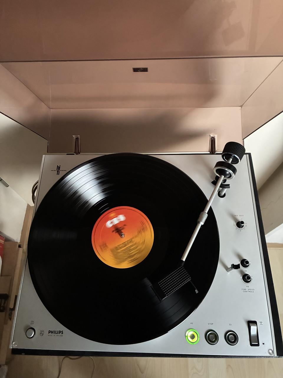Philips 312 platenspeler.