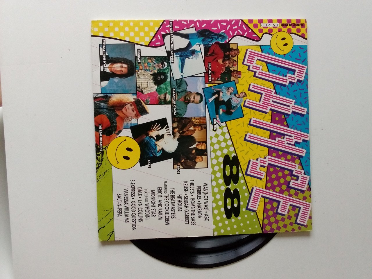 Lot 4x 80s vinyl LP Madonna, Prince, Wham!, Alphaville