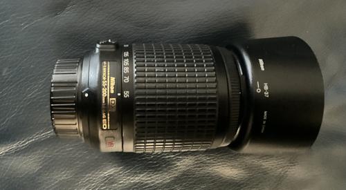 Nikon 55-200 DX vr e.d. lens