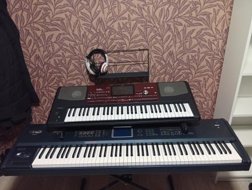 Korg keyboards (Triton Extreme en PA700)