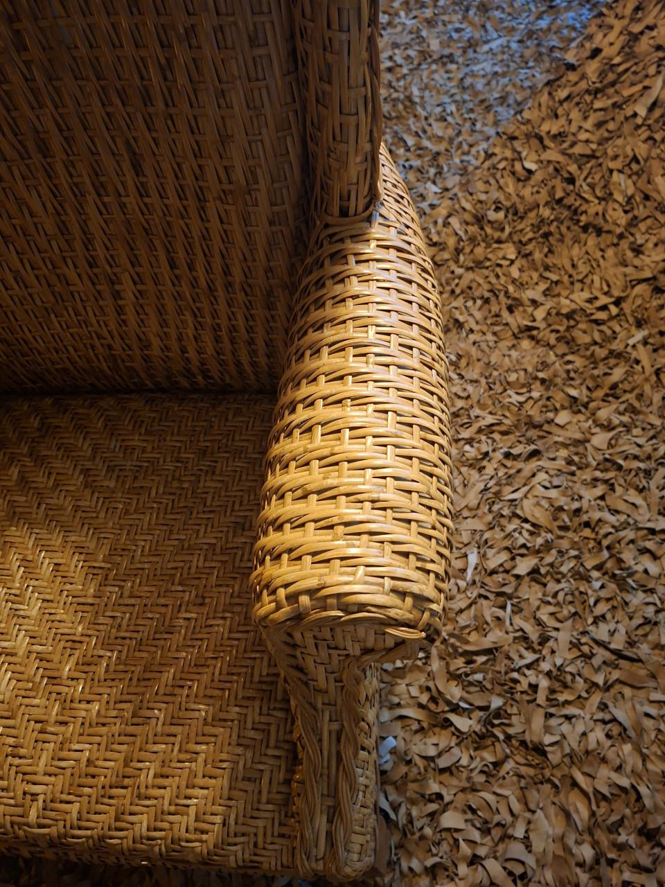 Rotan stoel