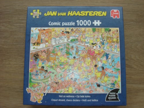 Te koop Complete Jan van Haasteren Puzzel Op hete Kolen 1000 Stukjes