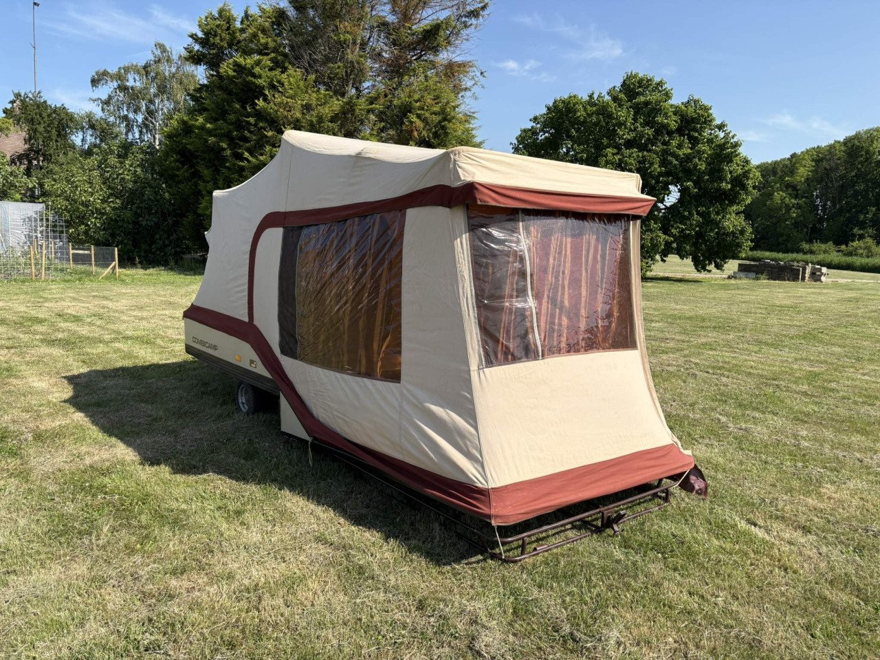 Vintage vouwwagen CombiCamp Easy