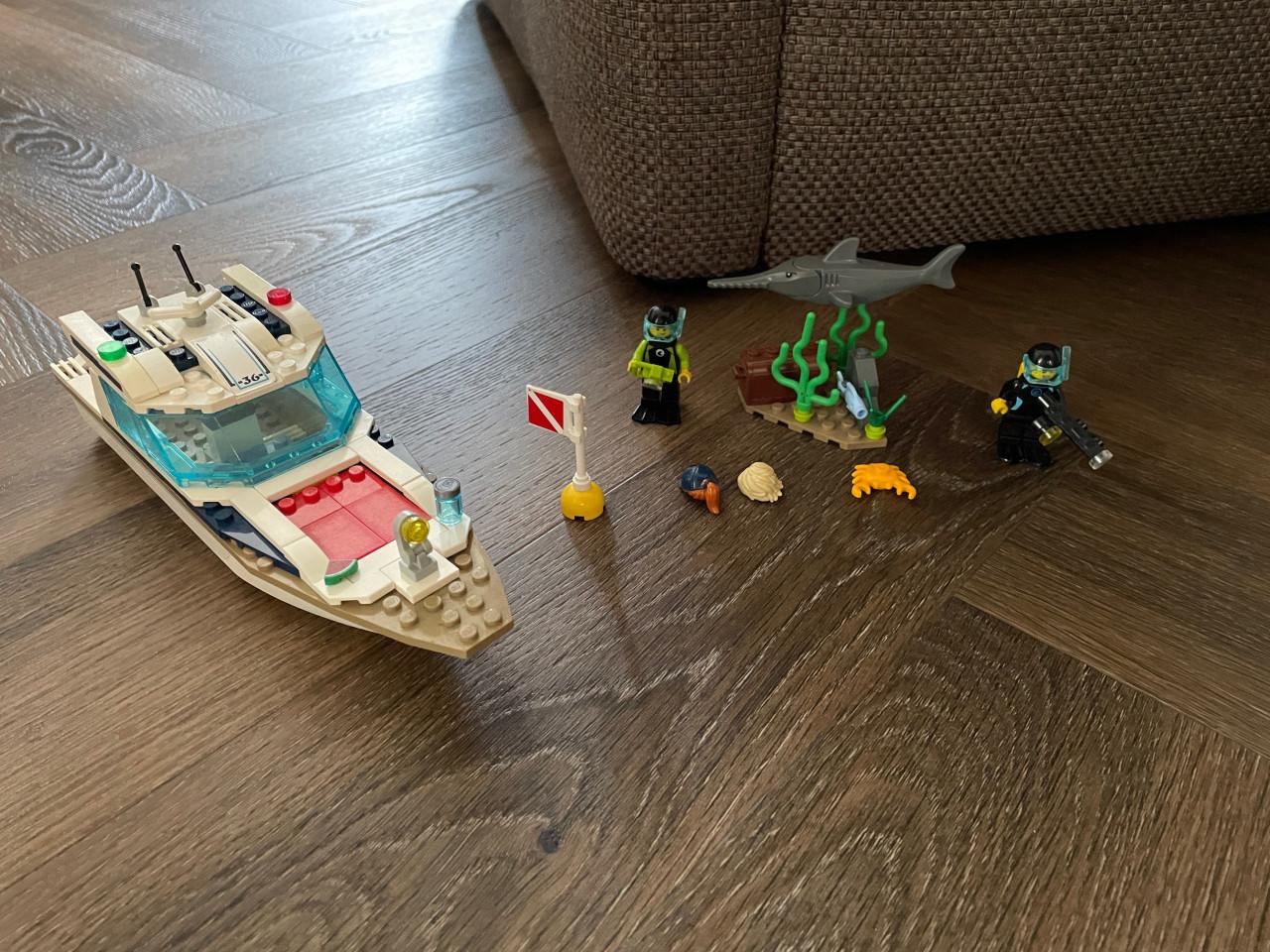 City lego: Duikjacht 60221