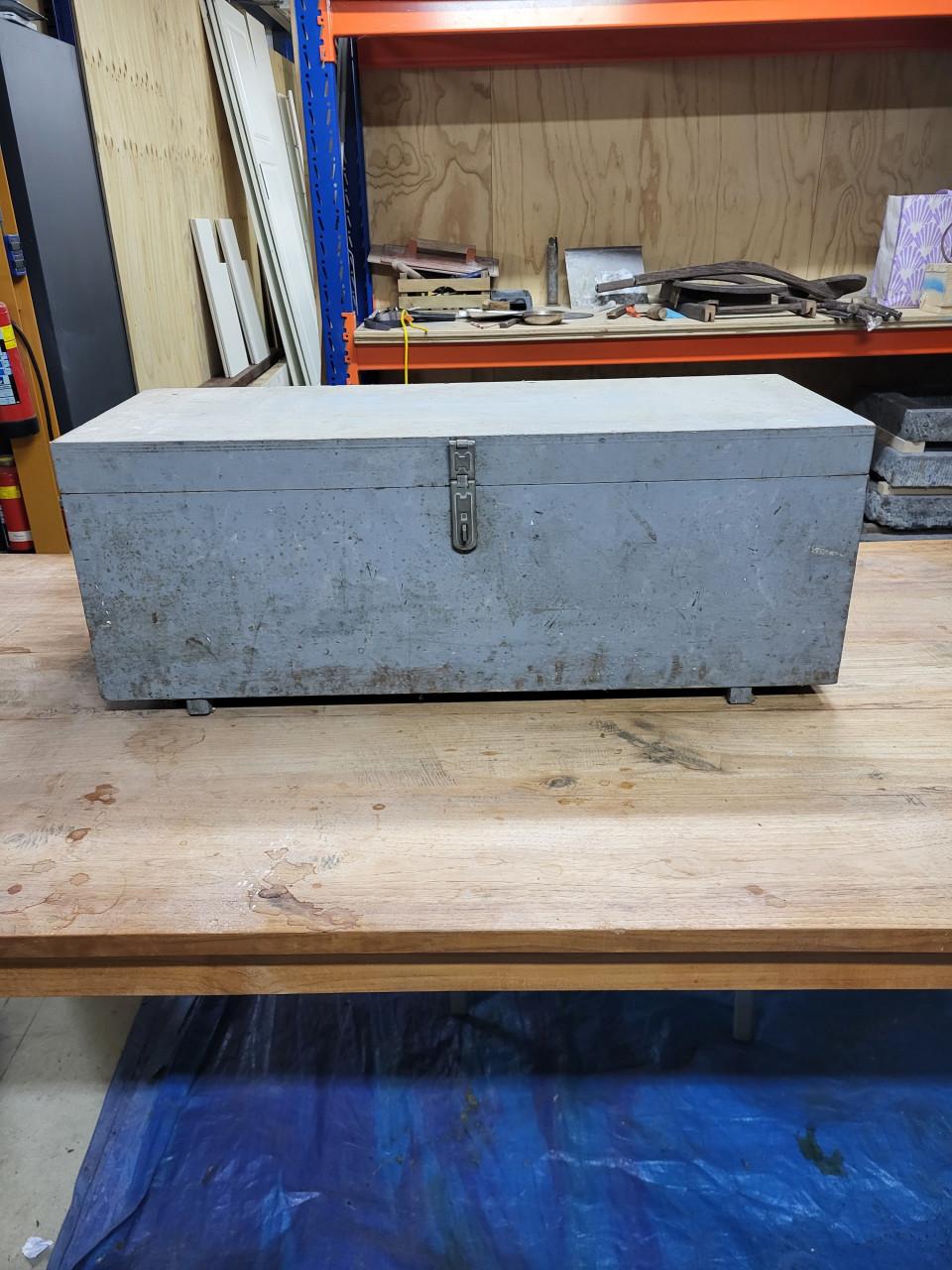 Gereedschap kisten  hout/metaal