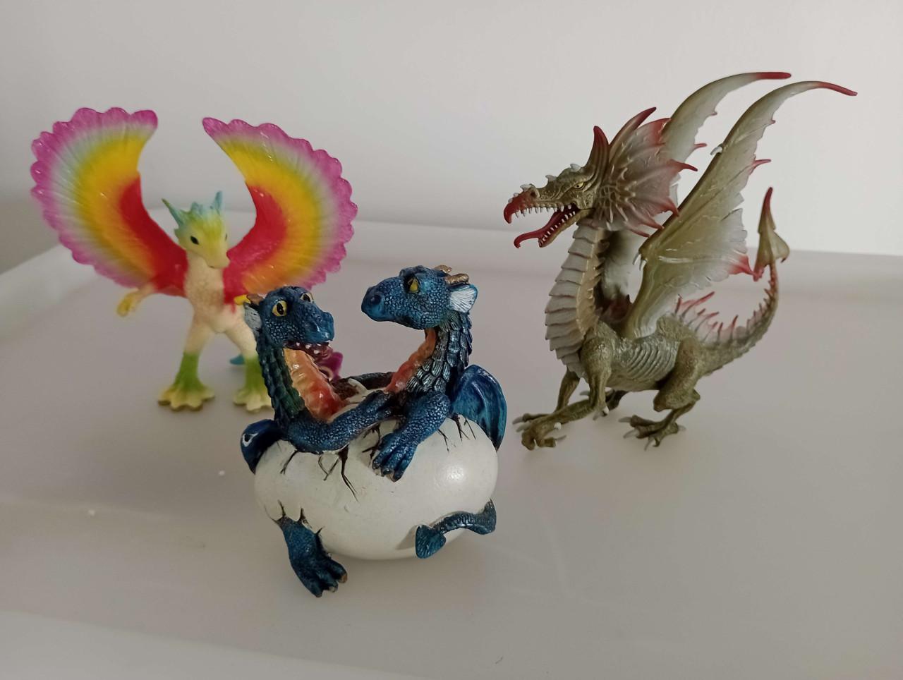 Draken 3 stuks samen of apart