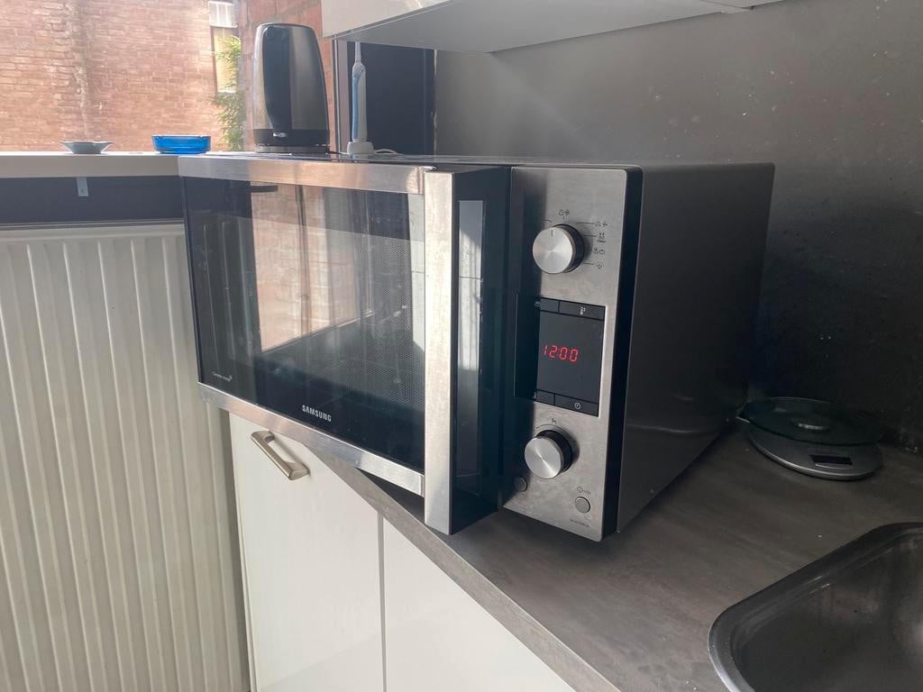 Nieuwe Samsung MC457TGRCSREN combi Magnetron oven 60 cm. Breed 45 liter