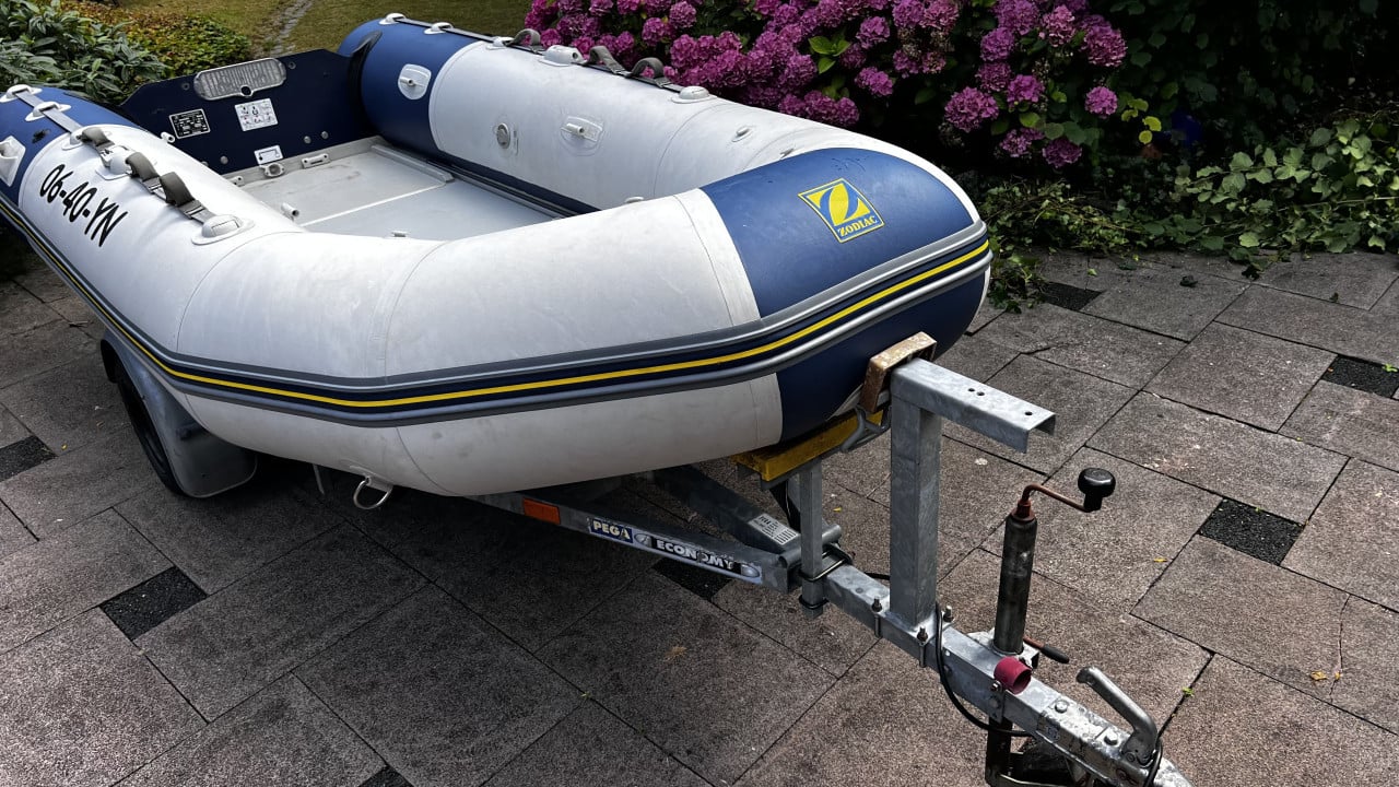 Zodiac 340 met 15pk motor