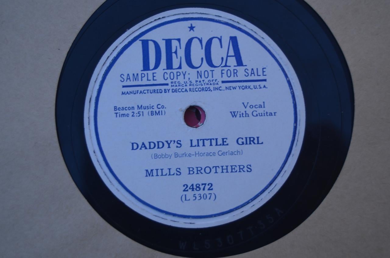 WIBW - The voice of Kansas radio album - Mills brothers