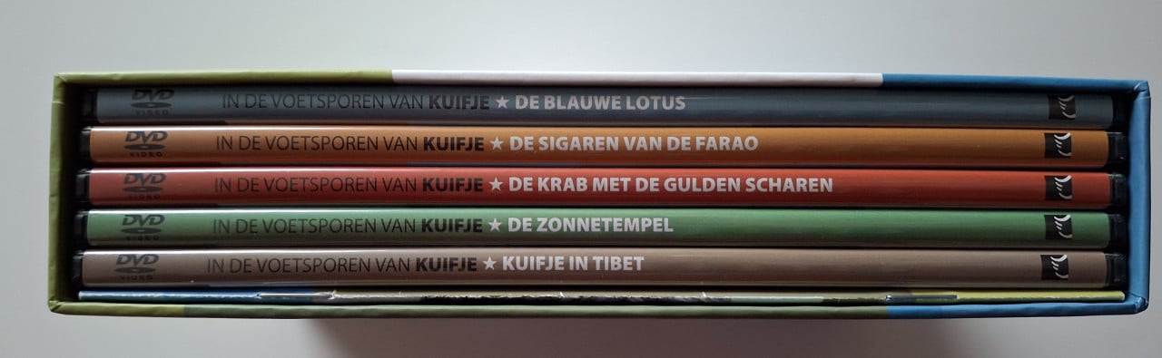 DVD's Kuifje: In de voetsporen van Kuifje