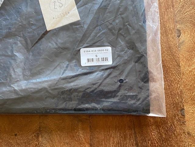 Nieuw | Zusss t-shirt met ronde hals zwart | maat S