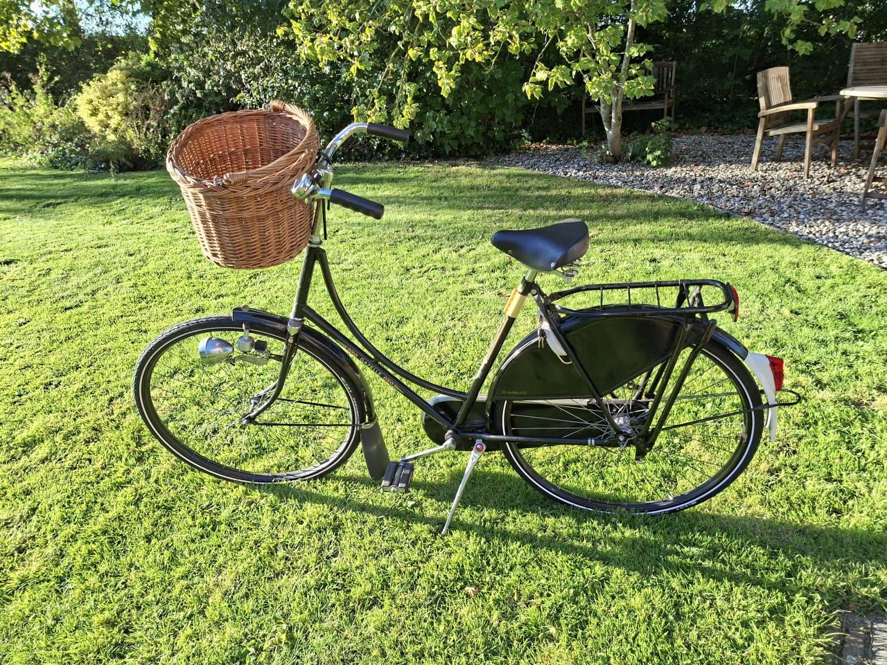Klassieke Gazelle Damesfiets met Mand - Klassiek Model