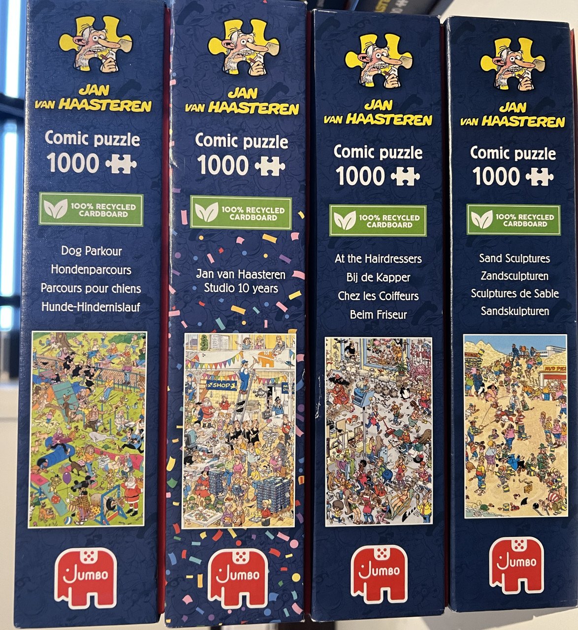 Jan van Haasteren - 9 verschillende puzzels