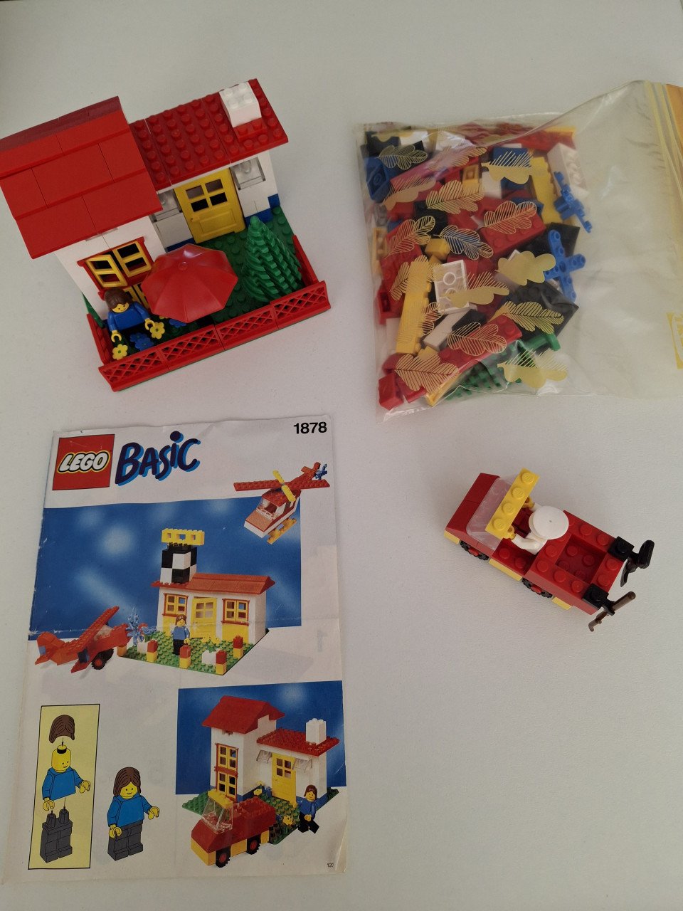 Vintage LEGO Basic set nr 1878 🎁