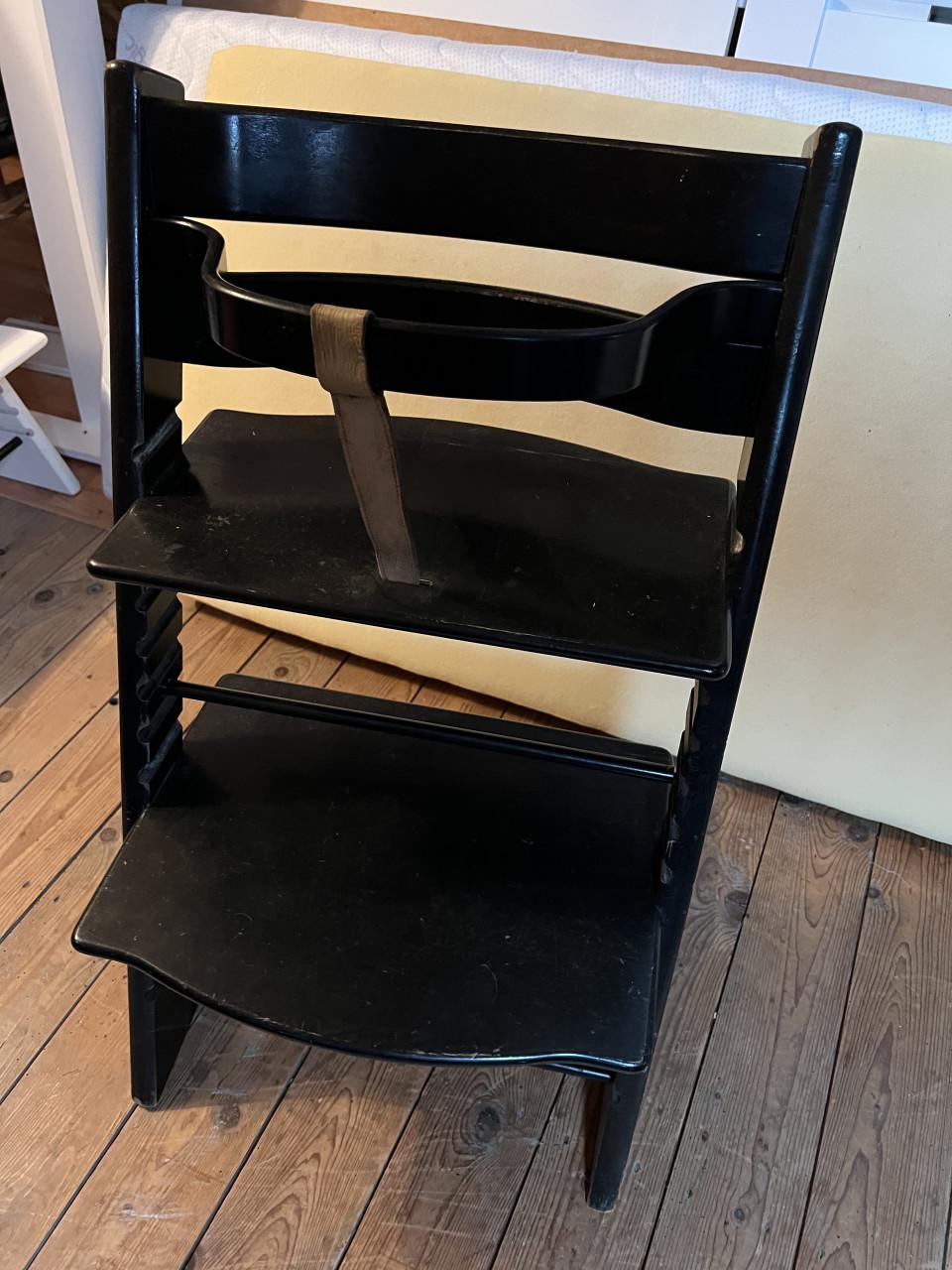 Trip trap stokke kinderstoel met babyset