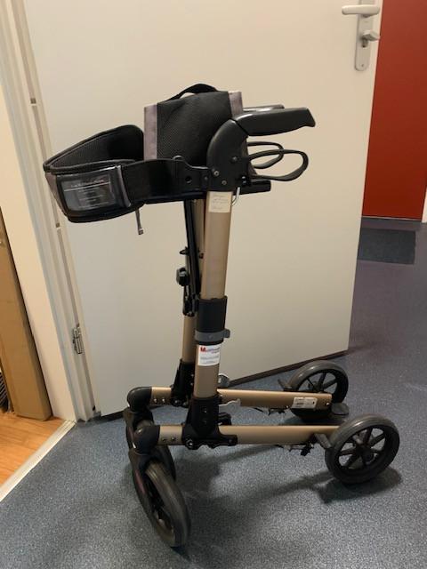 Rollator brons/zwart