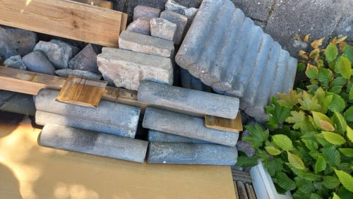 Gratis restantje pallissades