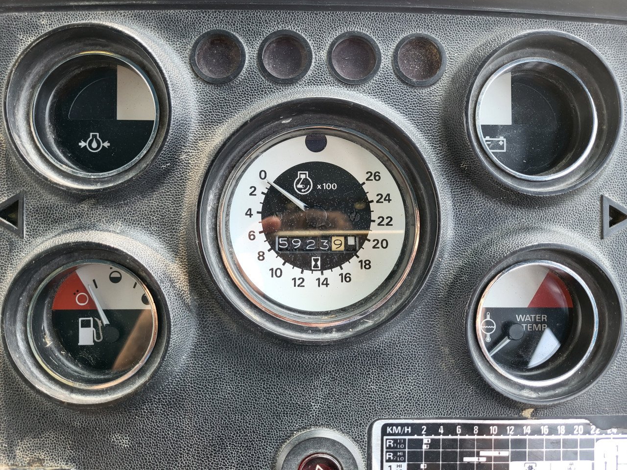 Ford 6700 5900 uur met kenteken