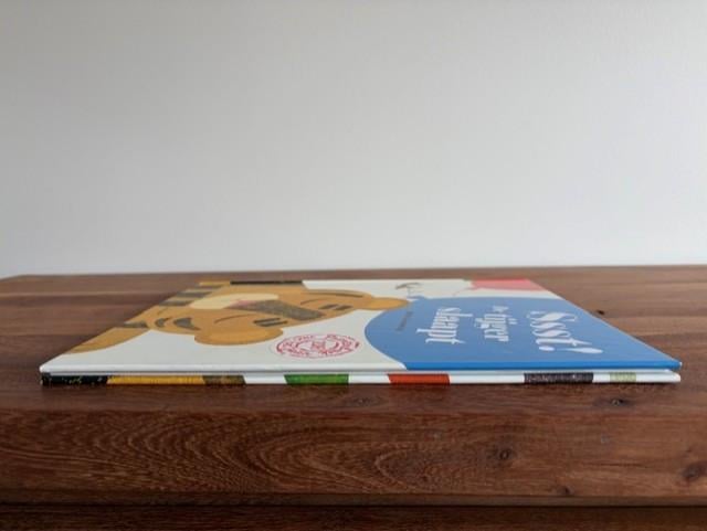 Ssst! De tijger slaapt | Britta Teckentrup (groot formaat)