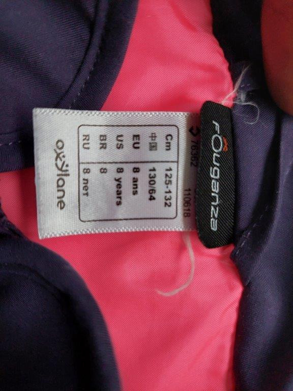 Bodywarmer (paardrij, kind 8 jaar)