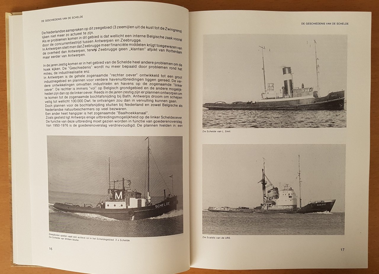 DE WESTERSCHELDE BIJ STORM EN MIST - C Heijkoop - 1983