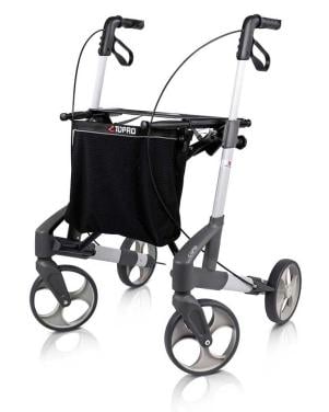 TOPRO Troja Original Rollator lichtgewicht met tas nieuwprijs €299,-