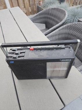 Jaren 80 krachtige duitse wereldontvanger 10 golfen, ITC Sabina R610...