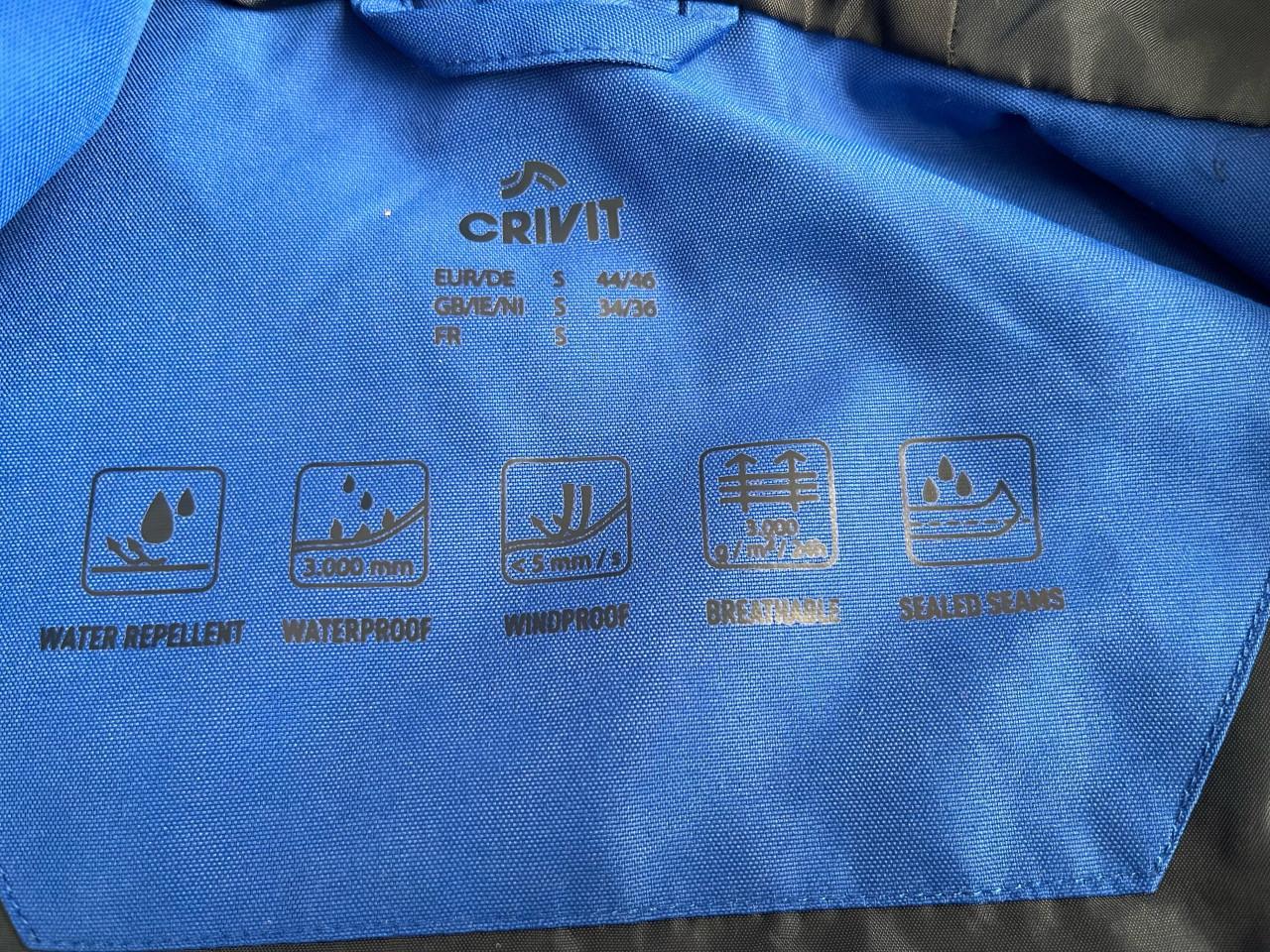 Crivit ski jack maat S en skibroek mountainpeak maat M