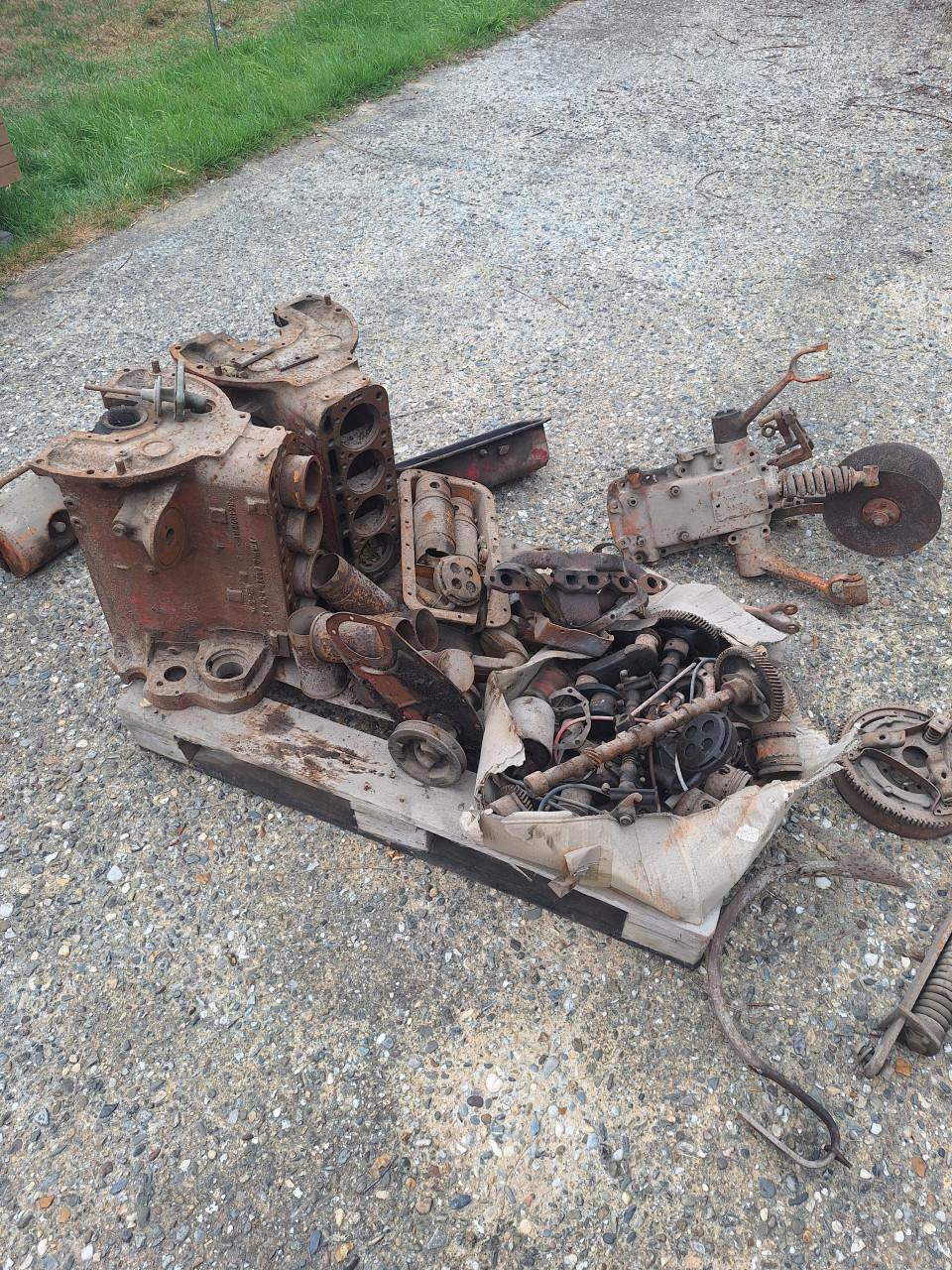 Farmall super A onderdelen