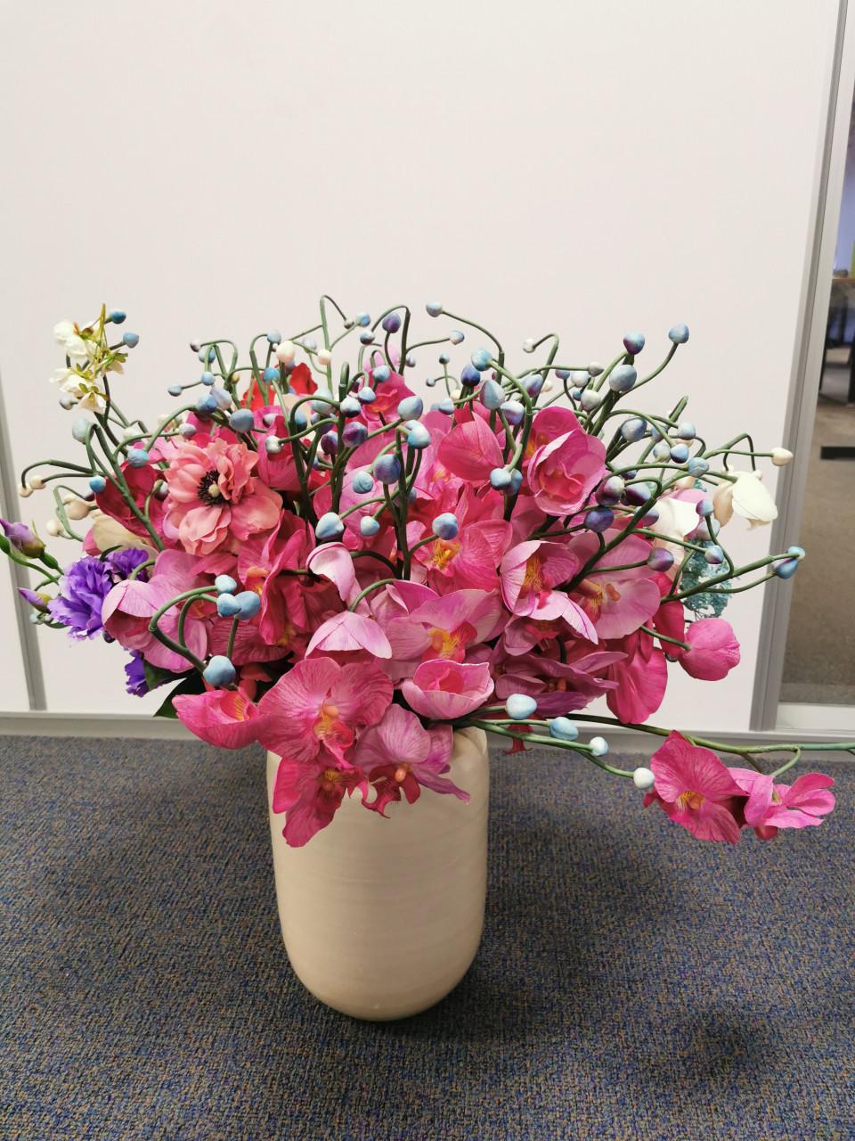 Boeketten kunstbloemen
