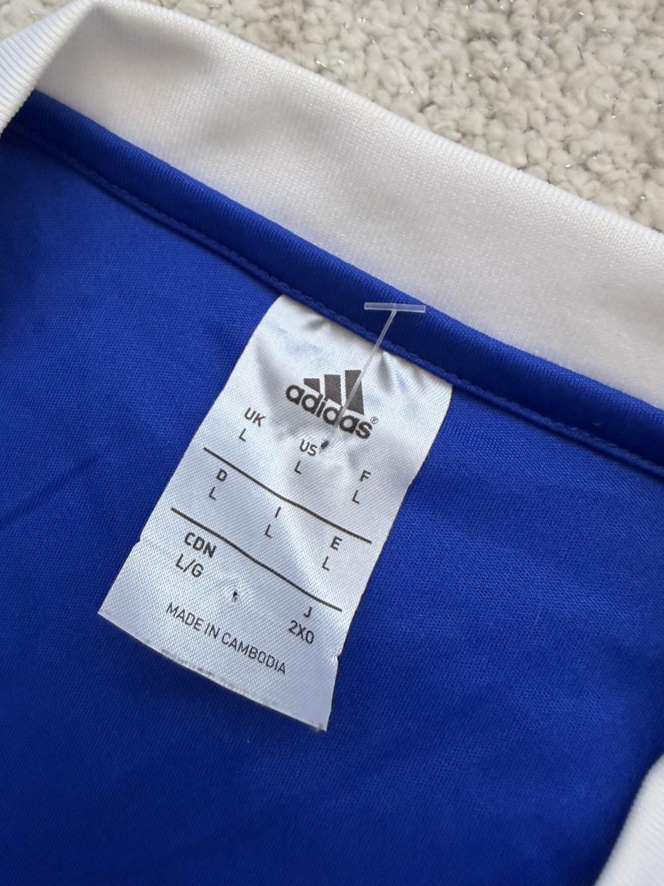 Adidas voetbal shirt maat L