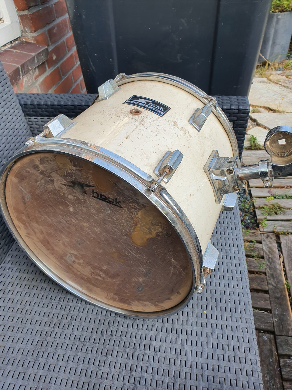 Leuke antieke jaren 60/70 drum van het merk hock/shock laser series...