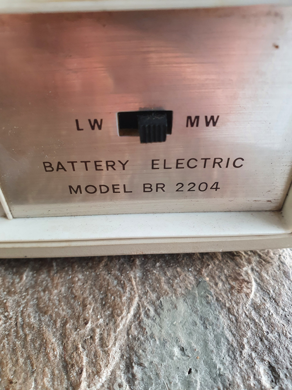 Heel zeldzaam transistor Radio solid state belson BR 2204.....
