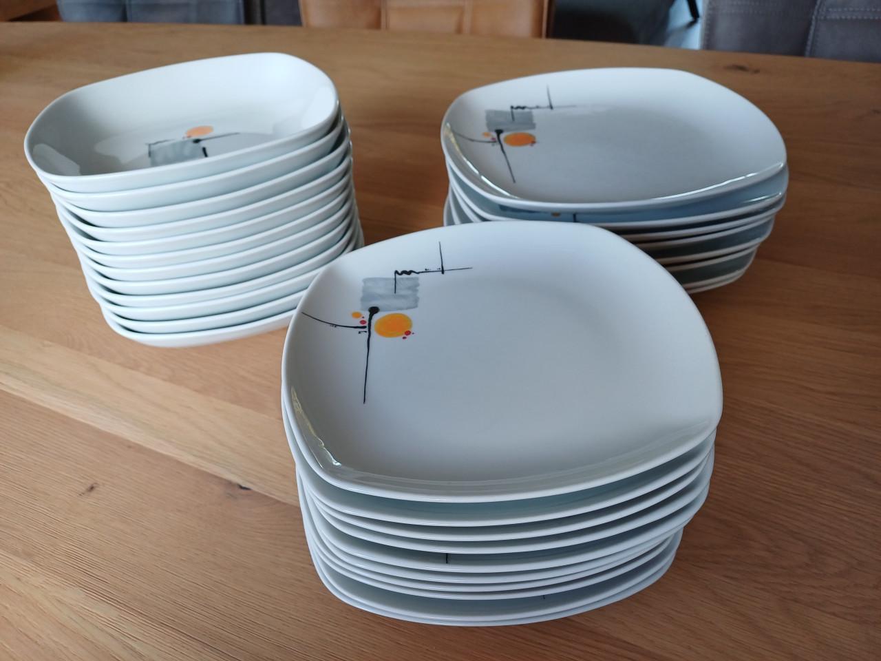 Vrolijk  gekleurde Servies set Sunrise