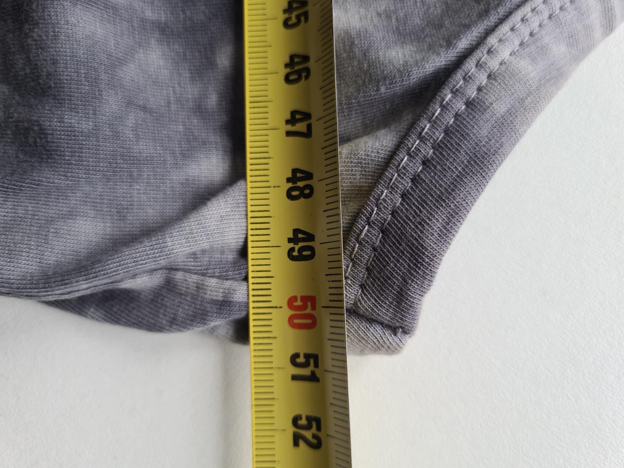 Violento tanktop met een grijze / blauwe tie-dye print Mt XL