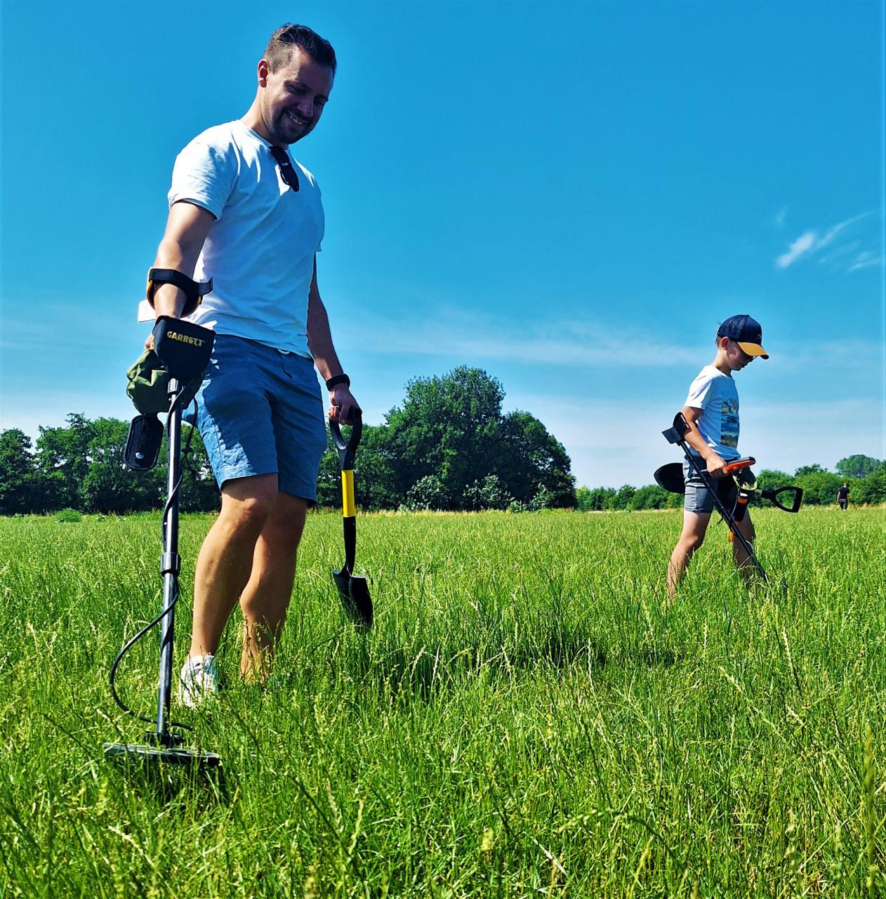 Metaaldetectie workshops op de akkers of weilanden