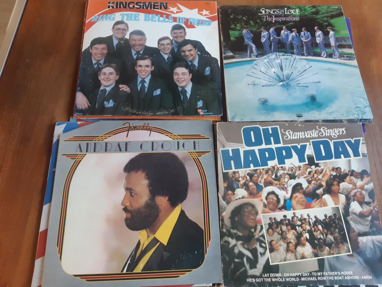 LP's Religie en Gospel 12 stuks