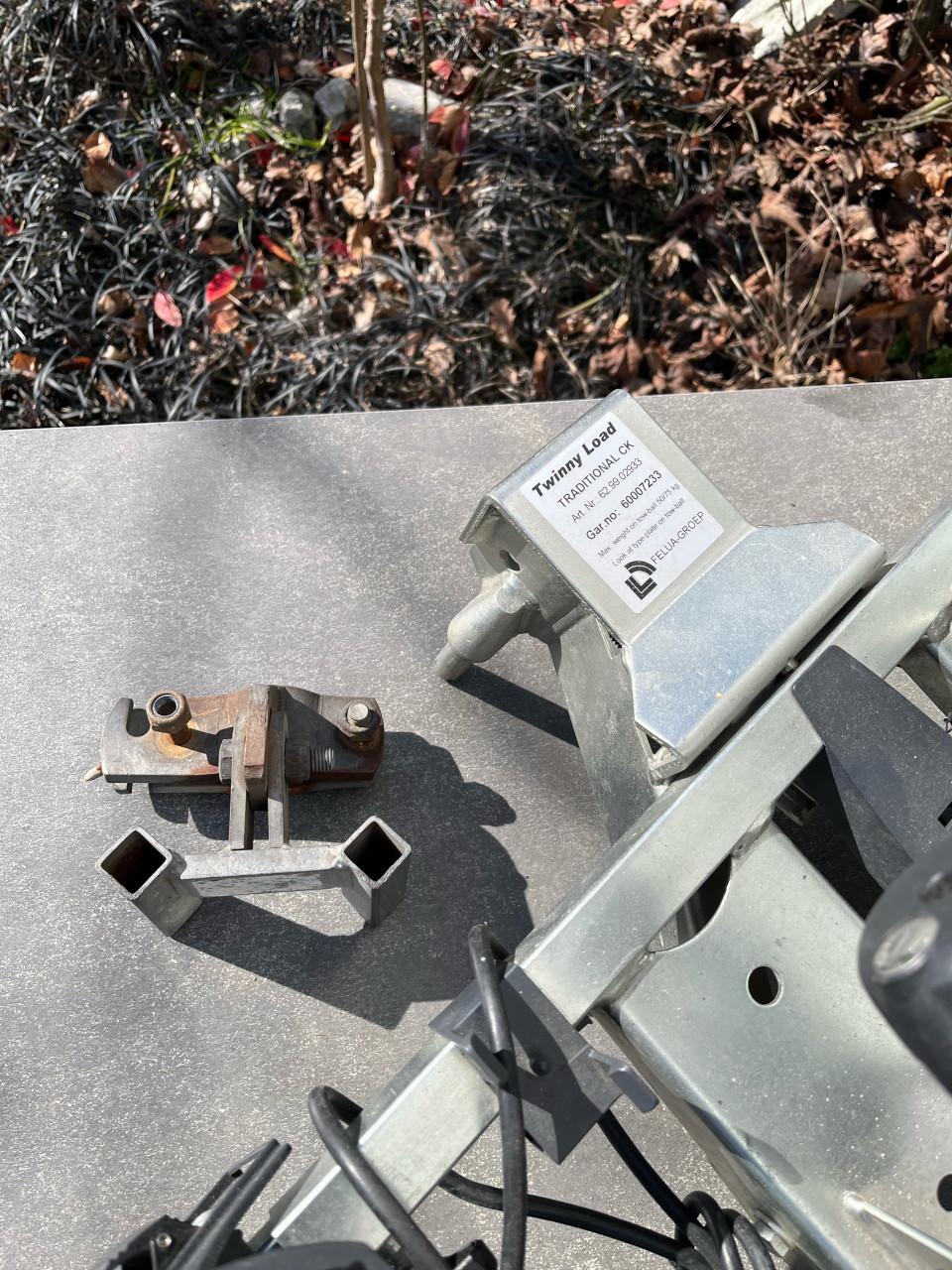 Fietsen drager. Twinny load