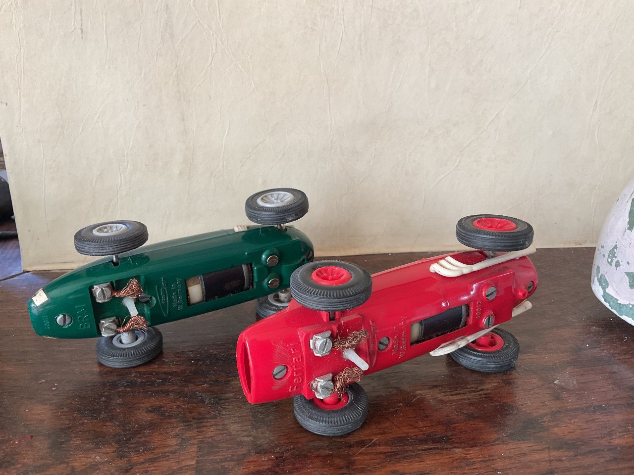 Vintage racewagens