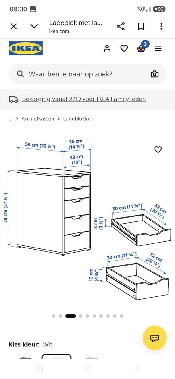 Alex ladeblok ikea