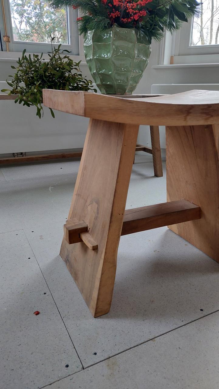 Kruk | Bijzettafel | Teak