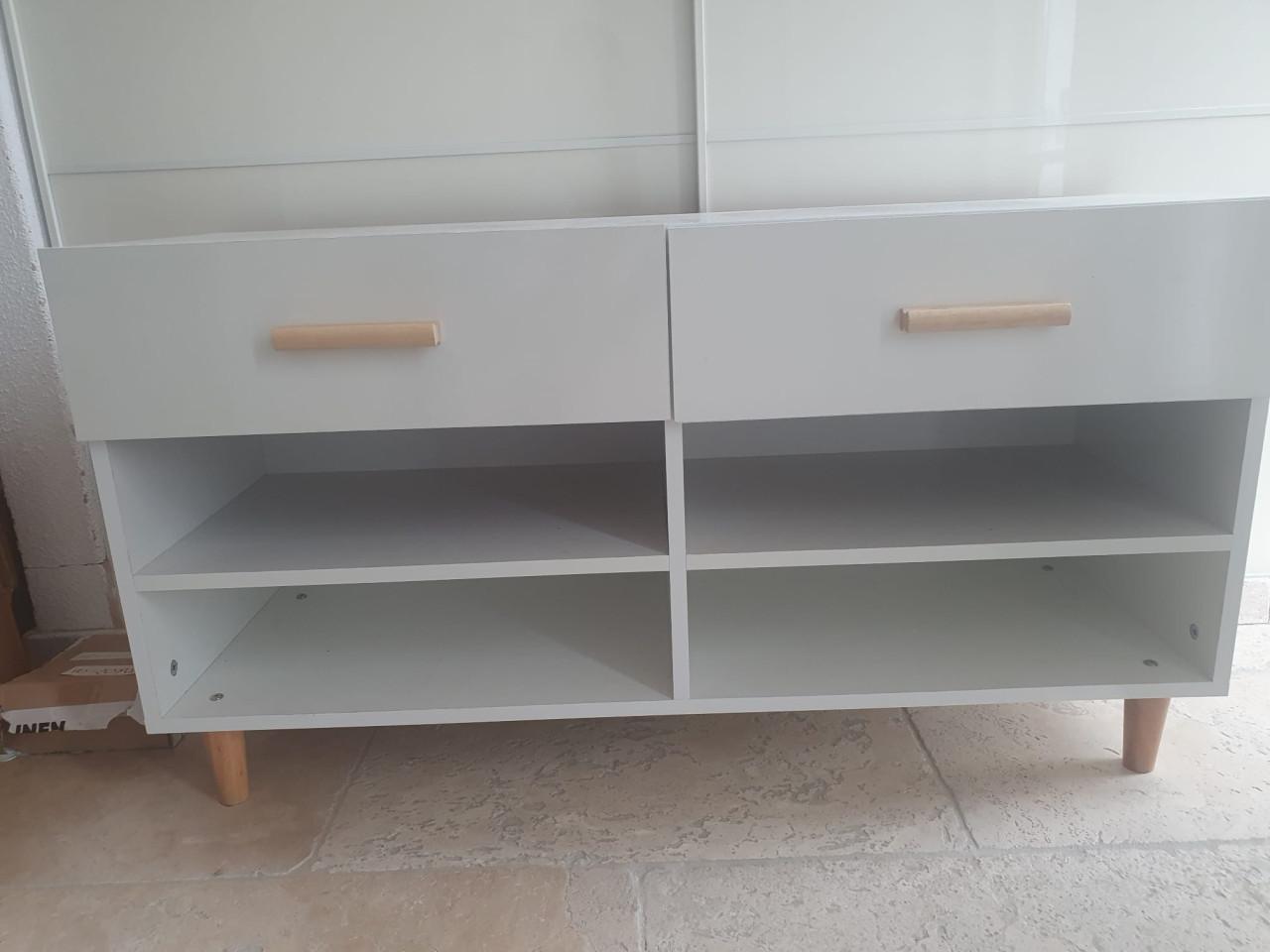 Kastje met 2 lades (schoenen kastje) als nieuw