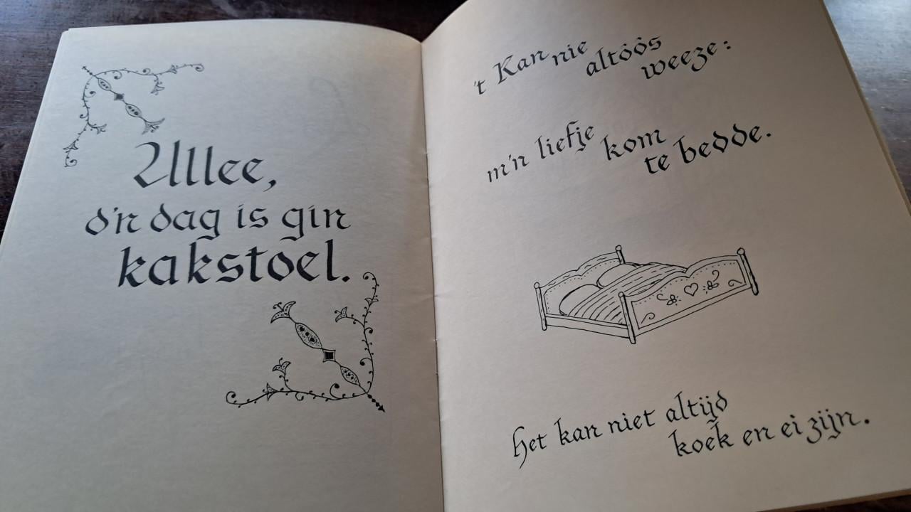 Boeken zeeland Dialect op Walcheren – E. J van den Broecke – de Man en A. F