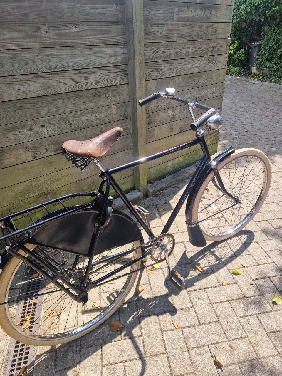 Gazelle tour populair herenfiets klassieker zwart (met werk)