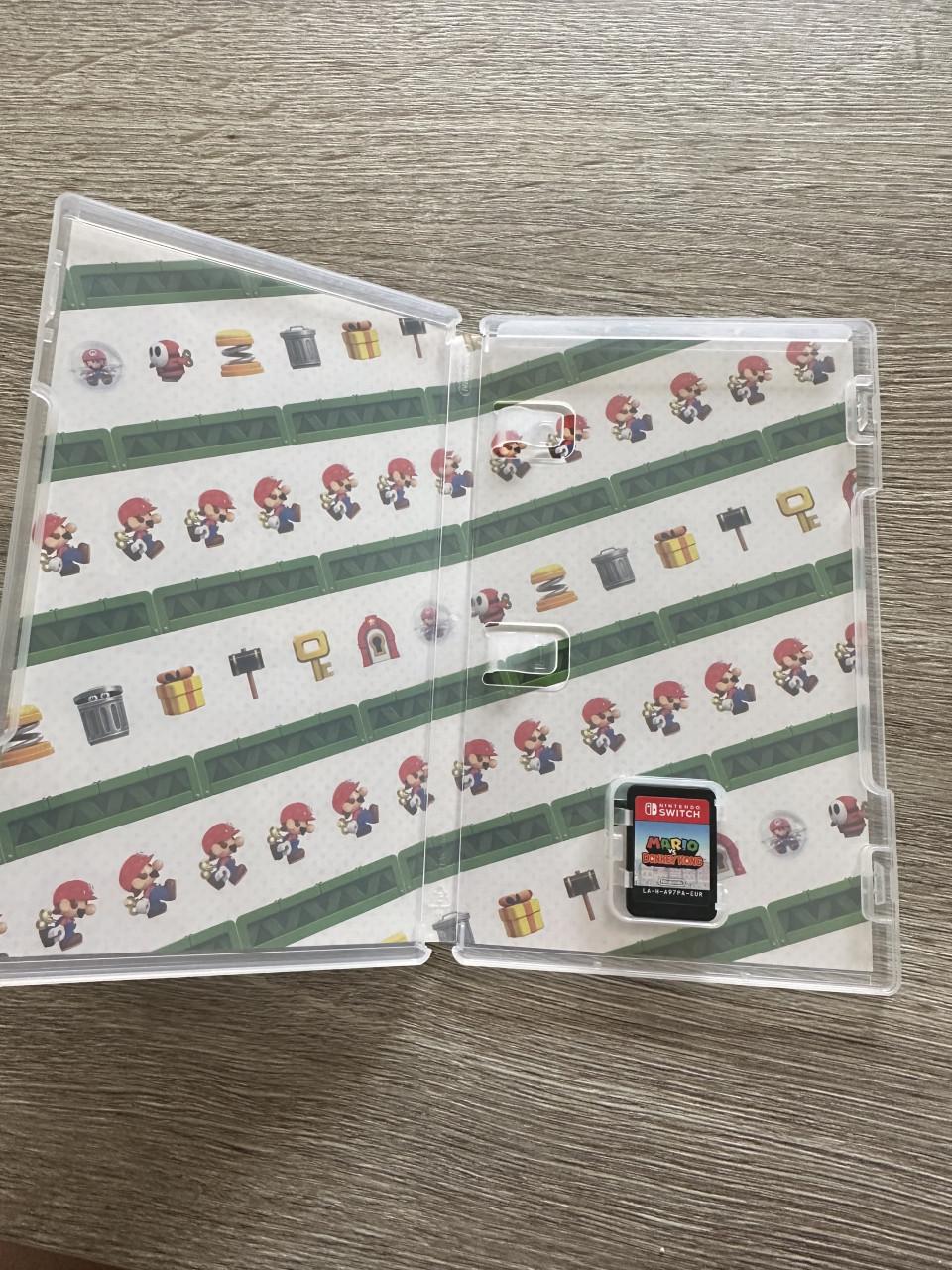 Mario vs Donkeykong spel nintento switch 1&2