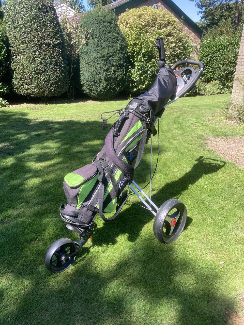 Apron GPX golfset met Master Legend trolley heren 179