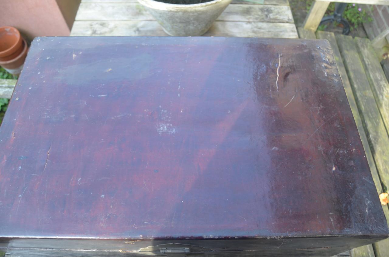 Antieke Chinese / Oosterse / Aziatische kist