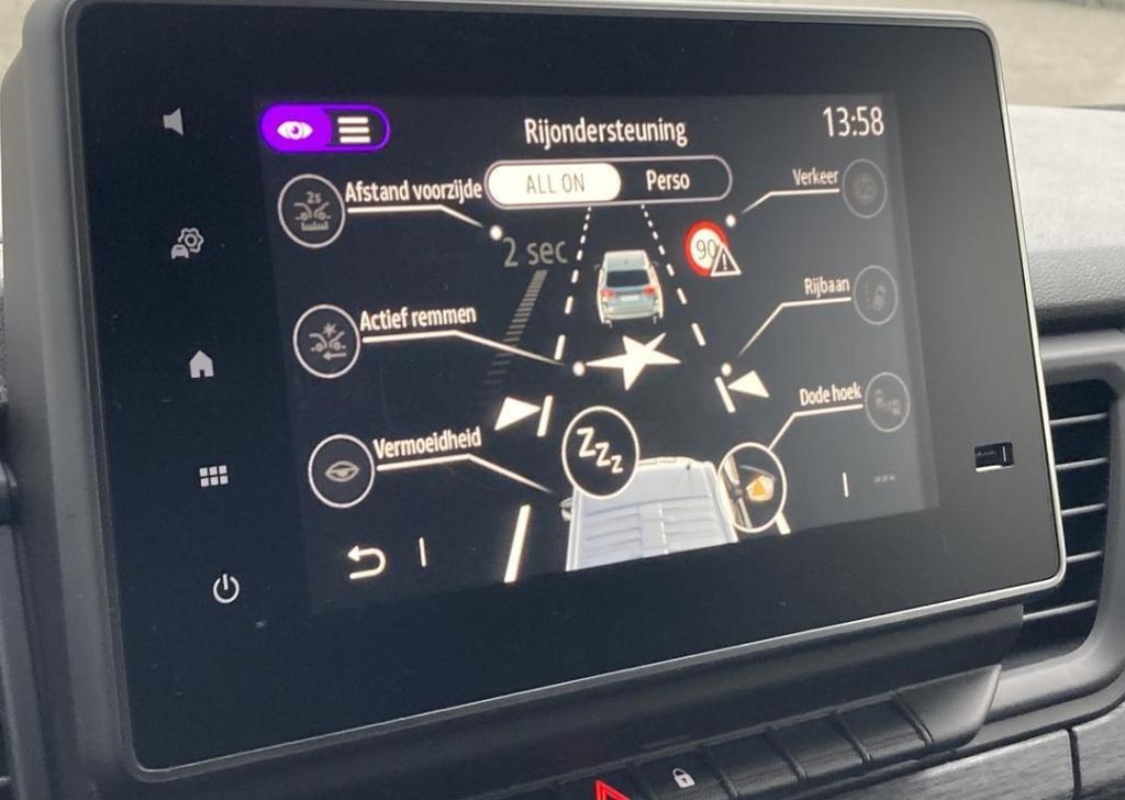 Renault Trafic e-tech t29 l2h1 advance 52 kwh - easy link navi - houten laa